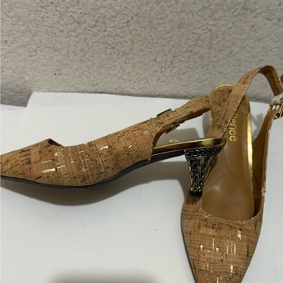 J.RENEÉ MAYETT - CORK SLINGBACK 6.5 M - Picture 9 of 10